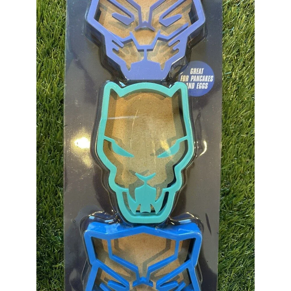 Marvel 3PK Silicone Breakfast Molds Wakanda Black Panther Lot Of 9